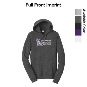 Hampshire Track & Field Fleece Pullover Hooded Sweatshirt