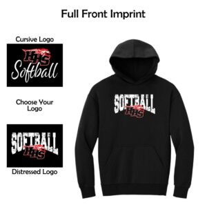 Huntley HS Softball District Heavyweight Fleece Hoodie (Oversized Fit)