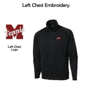 MCHS Tennis Tricot Track Jacket