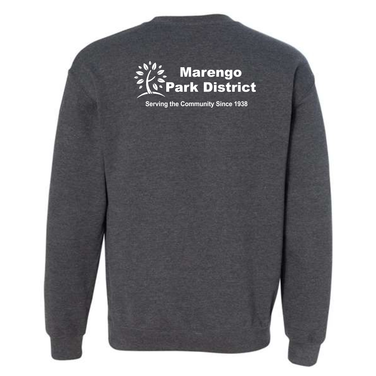 Marengo Park District Staff Heavy Blend™ Crewneck Sweatshirt - Image 7