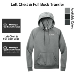 Marengo Park District Staff Allmade Pullover Hoodie