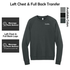 Marengo Park District Staff Allmade Crewneck Sweatshirt
