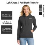 Marengo Park District Staff Ladies Pullover Hooded Sweatshirt