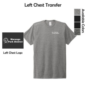 Marengo Park District Staff Allmade Tri-Blend Tee