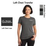 Marengo Park District Staff Ladies Allmade Tri-Blend Tee