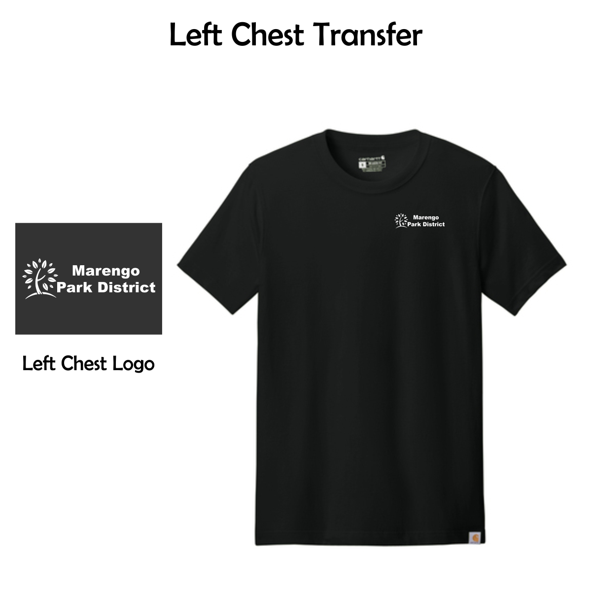 Marengo Park District Staff Carhartt Short Sleeve T-Shirt
