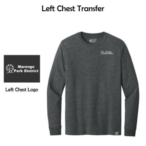 Marengo Park District Staff Carhartt Long Sleeve T-Shirt