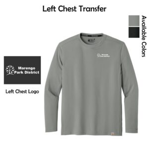 Marengo Park District Staff Carhartt Long Sleeve T-Shirt