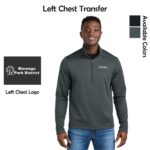 Marengo Park District Staff Eddie Bauer Mid Layer Fleece 1/2-Zip