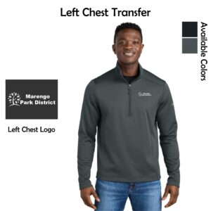 Marengo Park District Staff Eddie Bauer Mid Layer Fleece 1/2-Zip