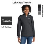 Marengo Park District Staff Ladies Sport-Tek 1/4-Zip Sweatshirt