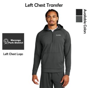 Marengo Park District Staff Sport-Tek Stretch 1/2-Zip Hoodie