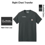 Marengo Park District Staff Carhartt Short Sleeve Pocket T-Shirt
