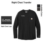 Marengo Park District Staff Carhartt Long Sleeve Pocket T-Shirt