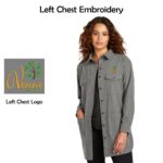 Marengo Park District Staff Venue Ladies Mercer+Mettle Long Sleeve Twill Overshirt