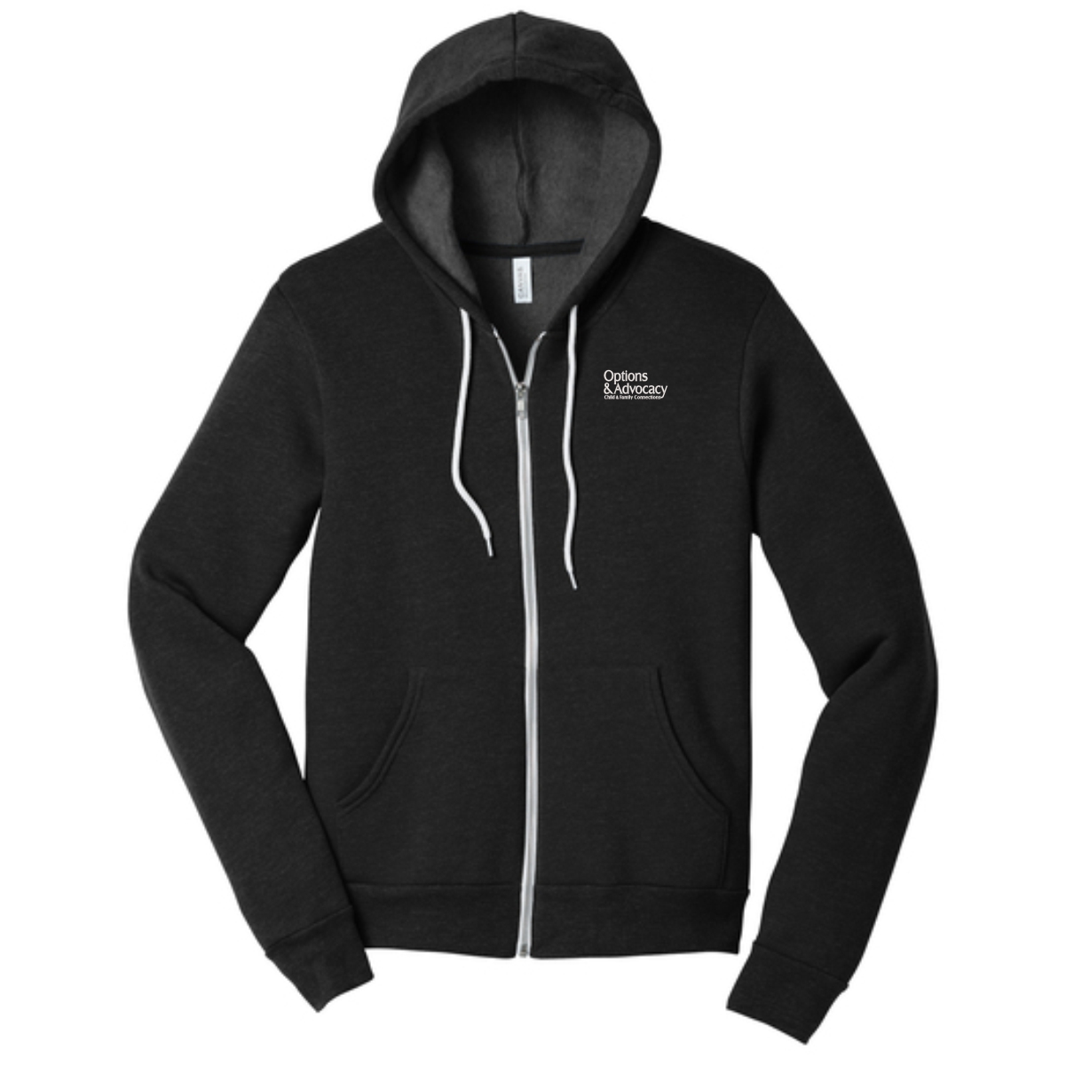 Options & Advocacy Sponge Fleece Full-Zip Hoodie - Image 3