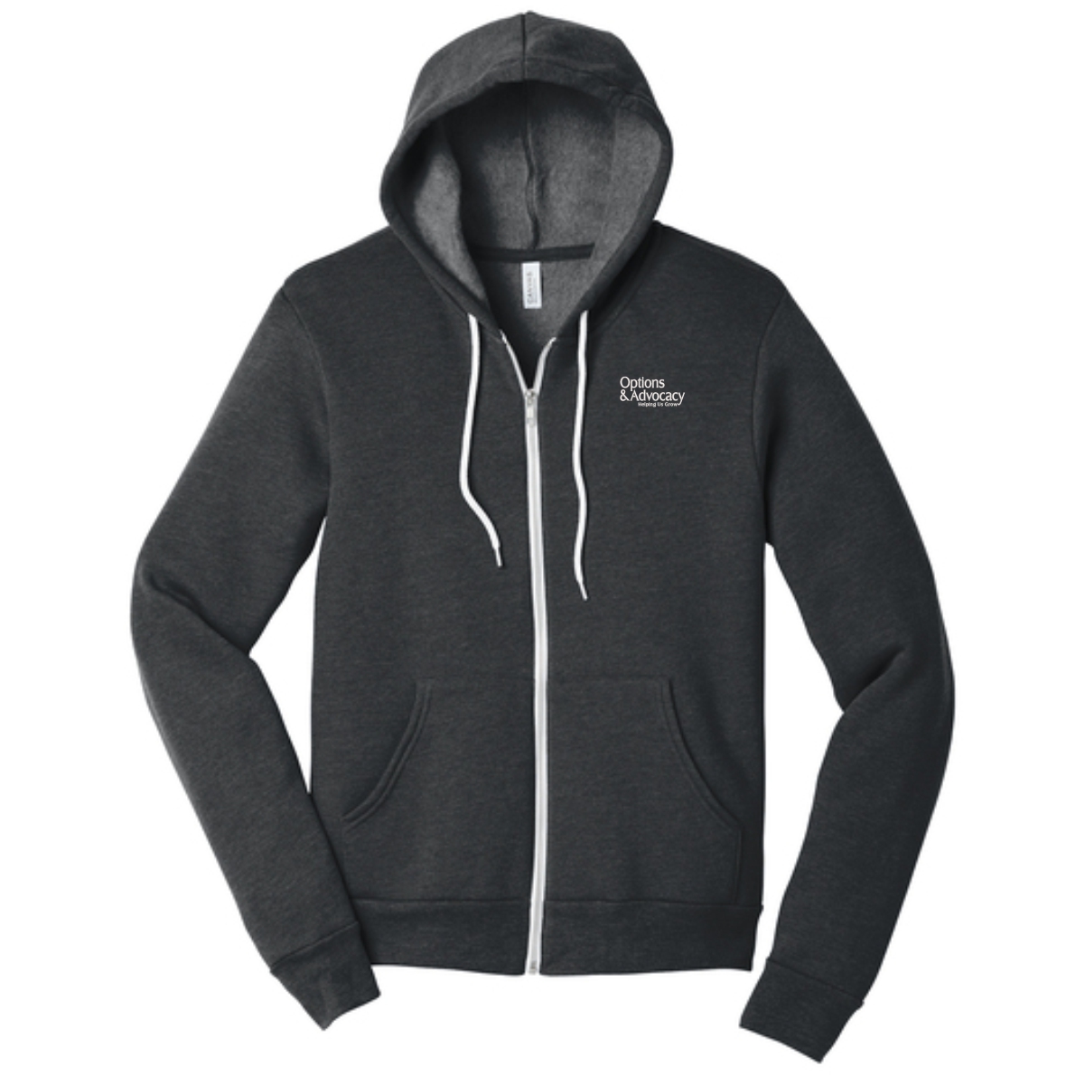 Options & Advocacy Sponge Fleece Full-Zip Hoodie - Image 4