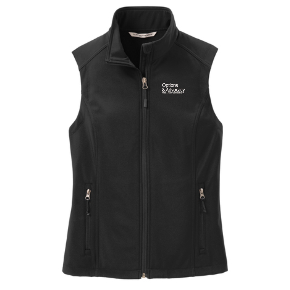 Options & Advocacy Ladies Soft Shell Vest - Image 4