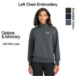 Options & Advocacy Ladies Mercer+Mettle 1/4-Zip