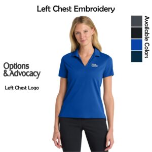 Options & Advocacy Ladies Nike Polo