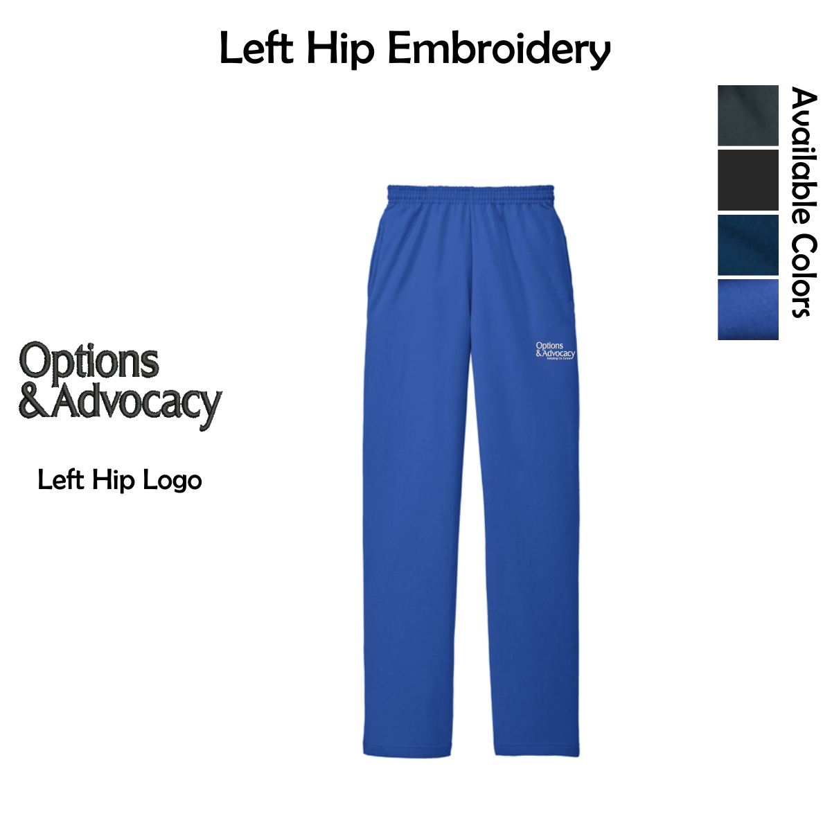 Options & Advocacy Sweatpants with Pockets