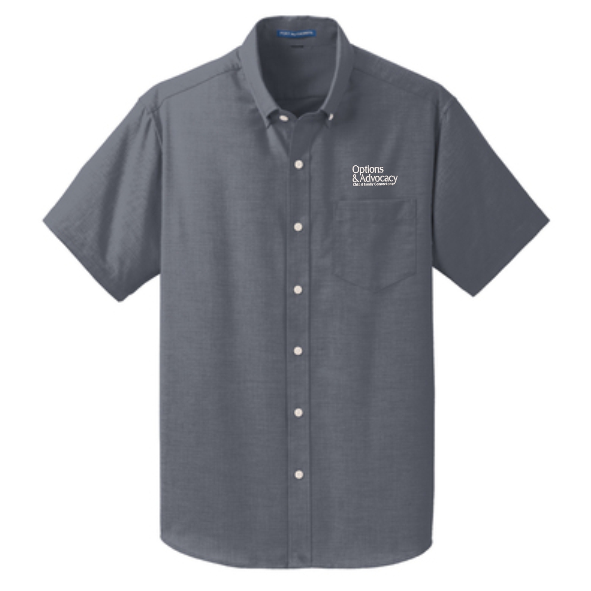 Options & Advocacy Short Sleeve Oxford Shirt - Image 2