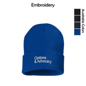 Options & Advocacy Cuffed Beanie