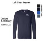 Options & Advocacy BELLA + CANVAS Long Sleeve Tee