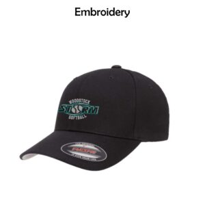 Woodstock Storm Softball Flexfit Cotton Twill Cap