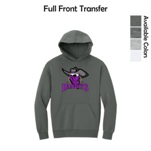 Bandits Softball Adult District Heavyweight Fleece Hoodie (Oversized fit)