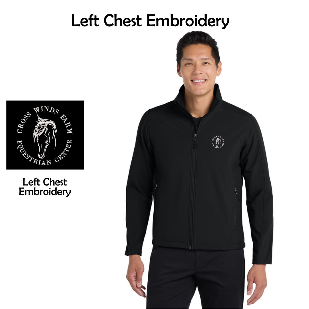 Cross Winds Farm Core Soft Shell Jacket