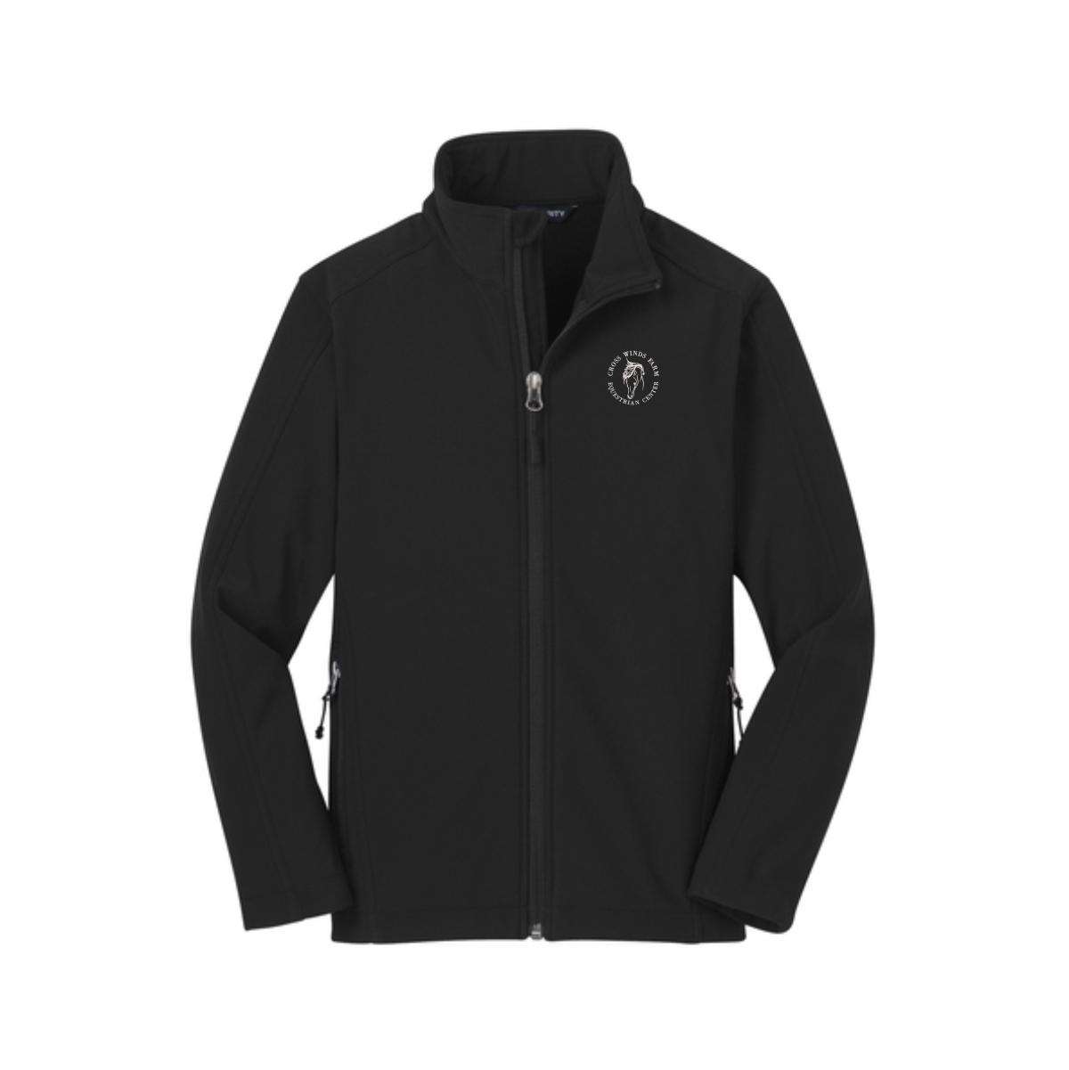 Cross Winds Farm Youth Core Soft Shell Jacket - Image 2