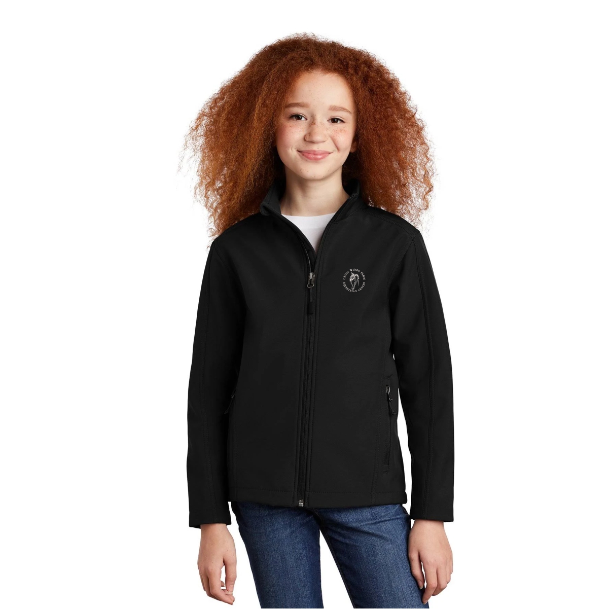 Cross Winds Farm Youth Core Soft Shell Jacket - Image 3