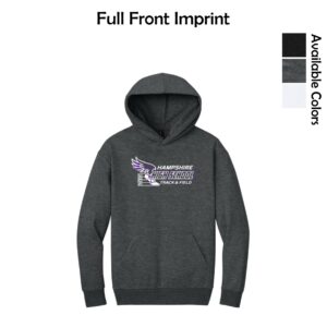 Hampshire Track & Field District Heavyweight Fleece Hoodie (Oversized fit)