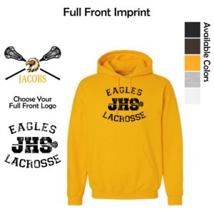 Jacobs HS Lacrosse Heavy Blend Hooded Sweatshirt