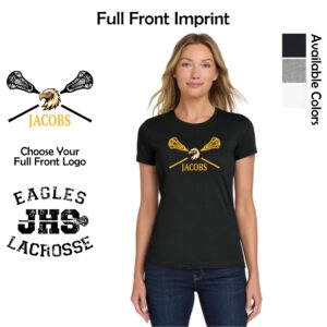 Jacobs HS Lacrosse Ladies Softstyle T-Shirt