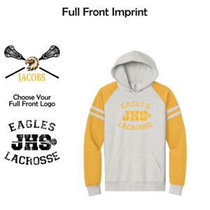 Jacobs HS Lacrosse Raglan Hooded Sweatshirt