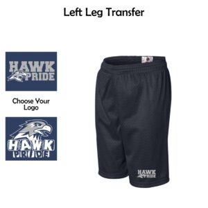 Lincoln Prairie Elementary 02 Youth Mesh 6" Shorts