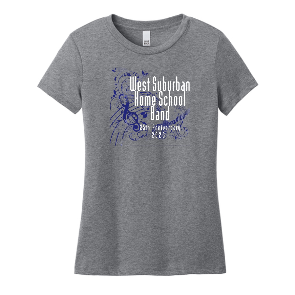 WSHSB 25th Anniversary Ladies Tee - Image 2