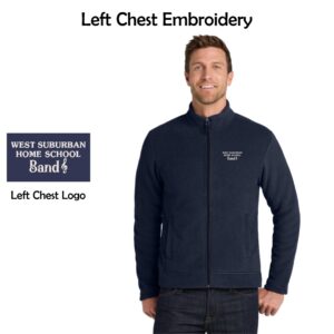 WSHSB Embroidered Ultra Warm Brushed Fleece Jacket