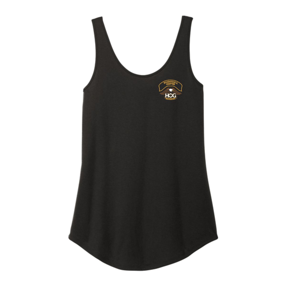 Woodstock HOG Ladies Relaxed Tank - Image 2