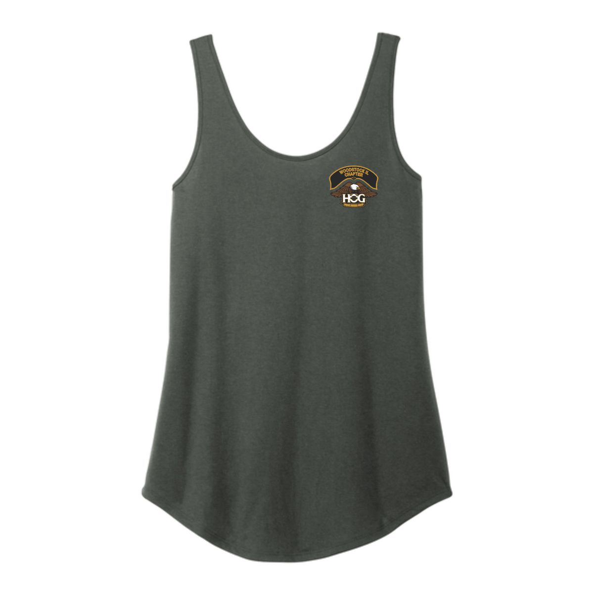 Woodstock HOG Ladies Relaxed Tank - Image 4