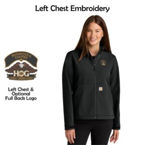 Woodstock HOG Ladies Carhartt Soft Shell Jacket