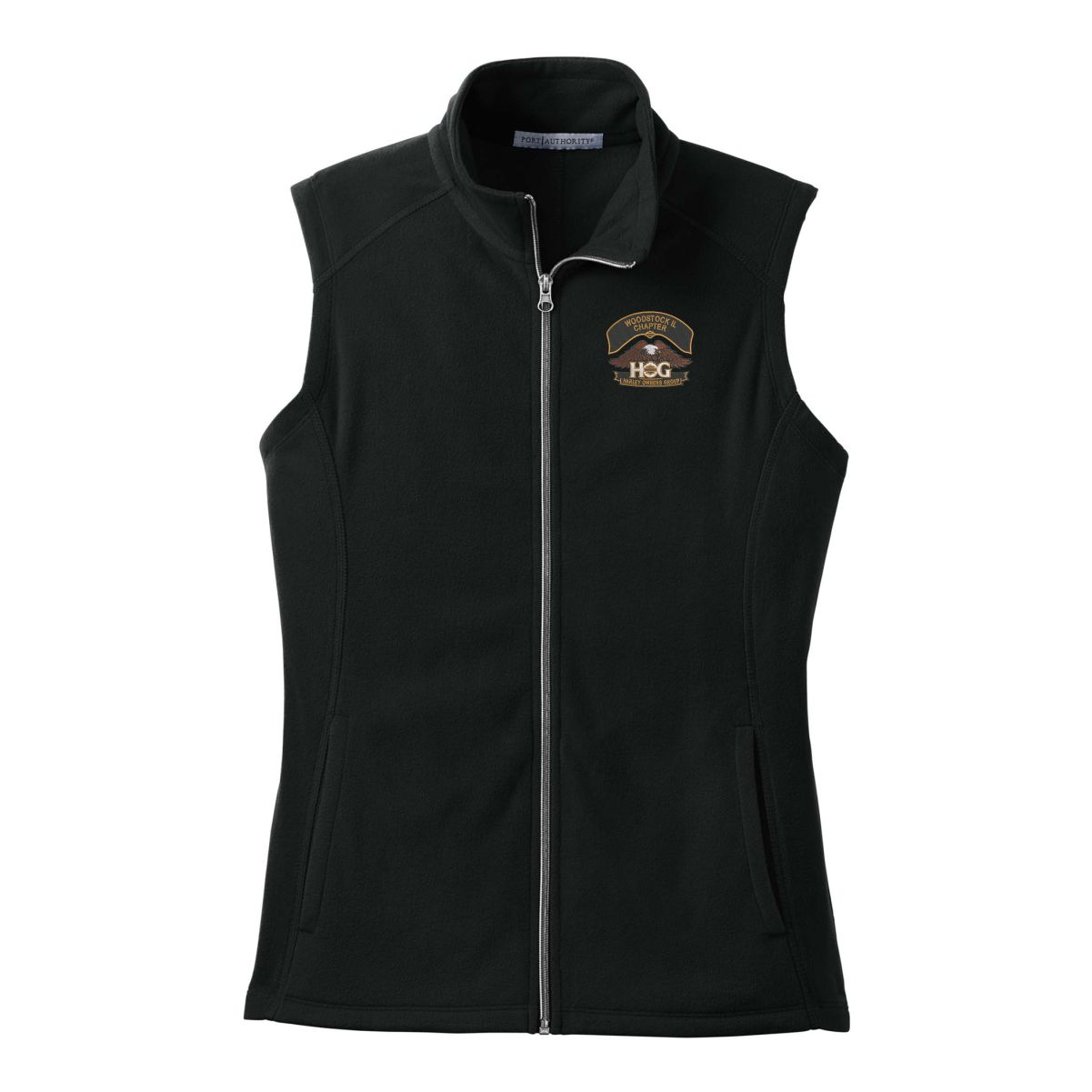Woodstock HOG Ladies Microfleece Vest - Image 2