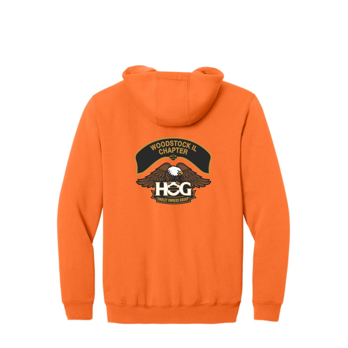 Woodstock HOG Carhartt Midweight Hooded Zip-Front Sweatshirt - Image 7