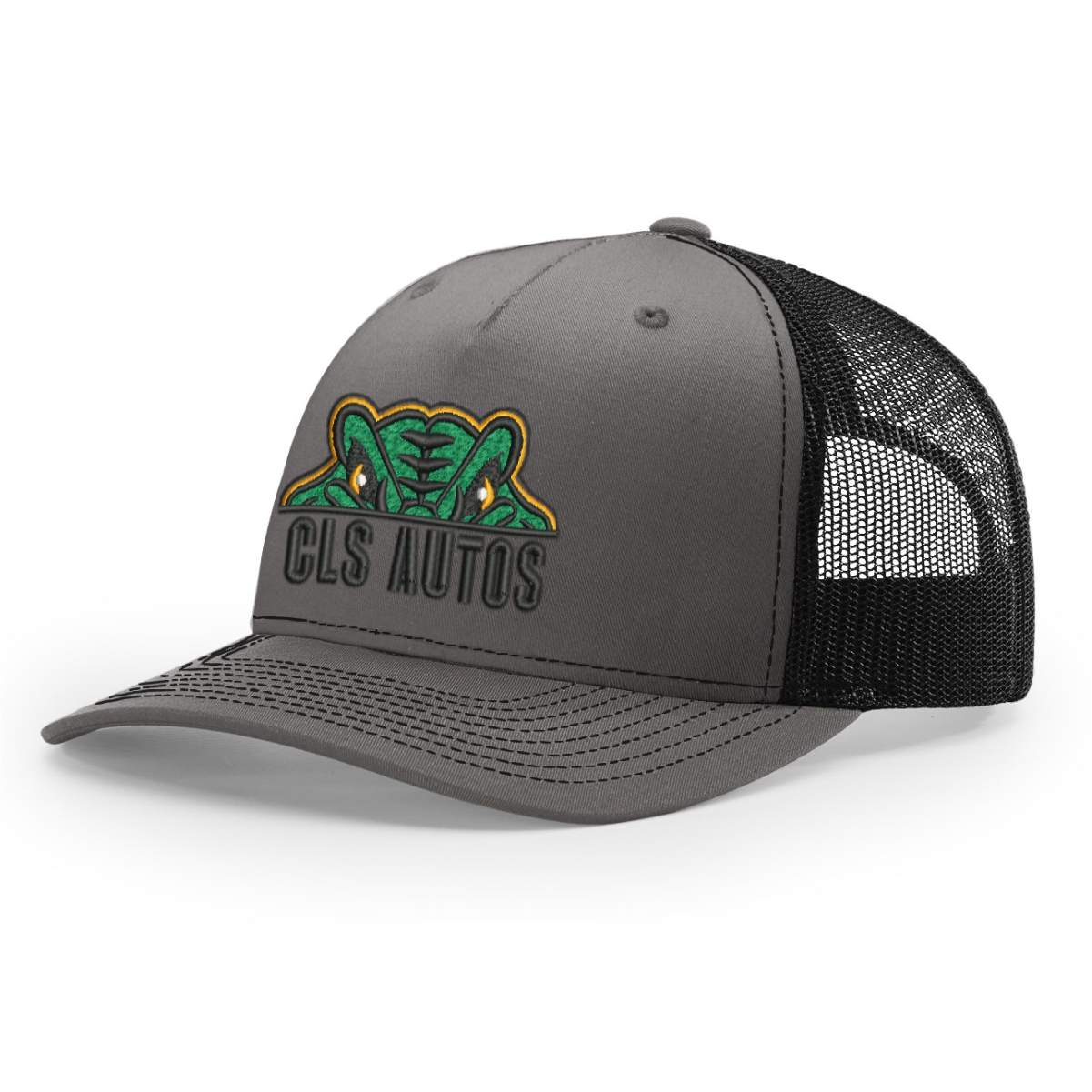 Crystal Lake South HS Autos Five-Panel Trucker Cap - Image 2