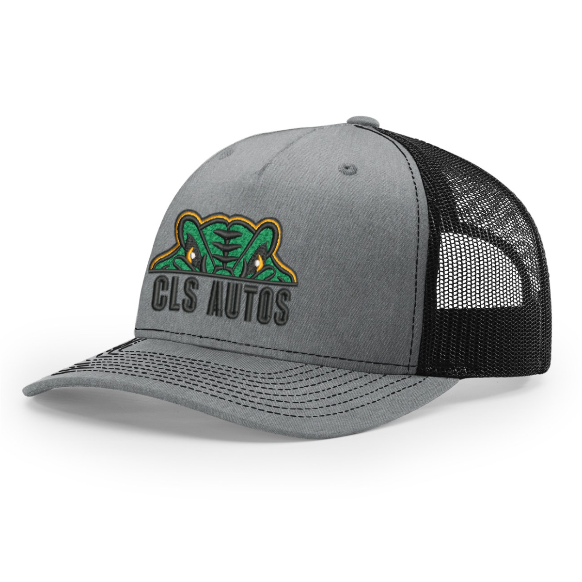 Crystal Lake South HS Autos Five-Panel Trucker Cap - Image 3