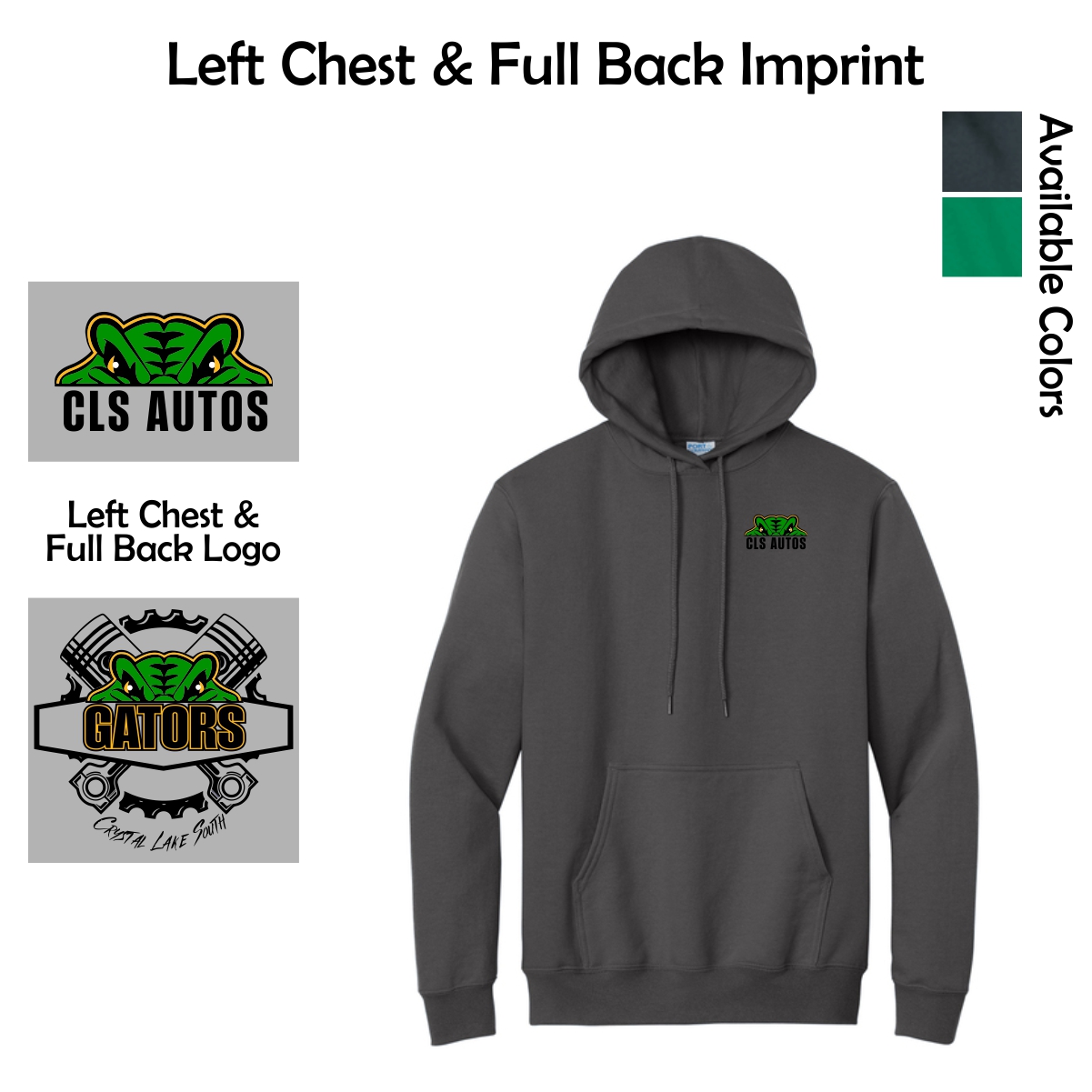 Crystal Lake South HS Autos Hooded Sweatshirt