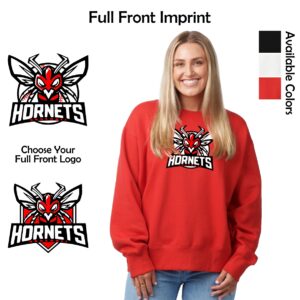 Hornets Baseball Ladies Boxy Crew (Boxy Fit)