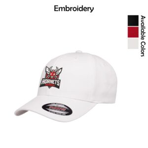 Hornets Baseball Flexfit Cotton Twill Cap